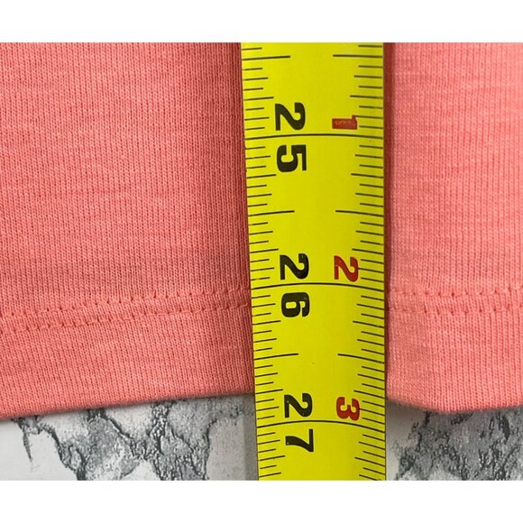 Style & Co. Womens Size XL Boatneck Tank Salmon Rose 100% Cotton - Picture 4 of 9